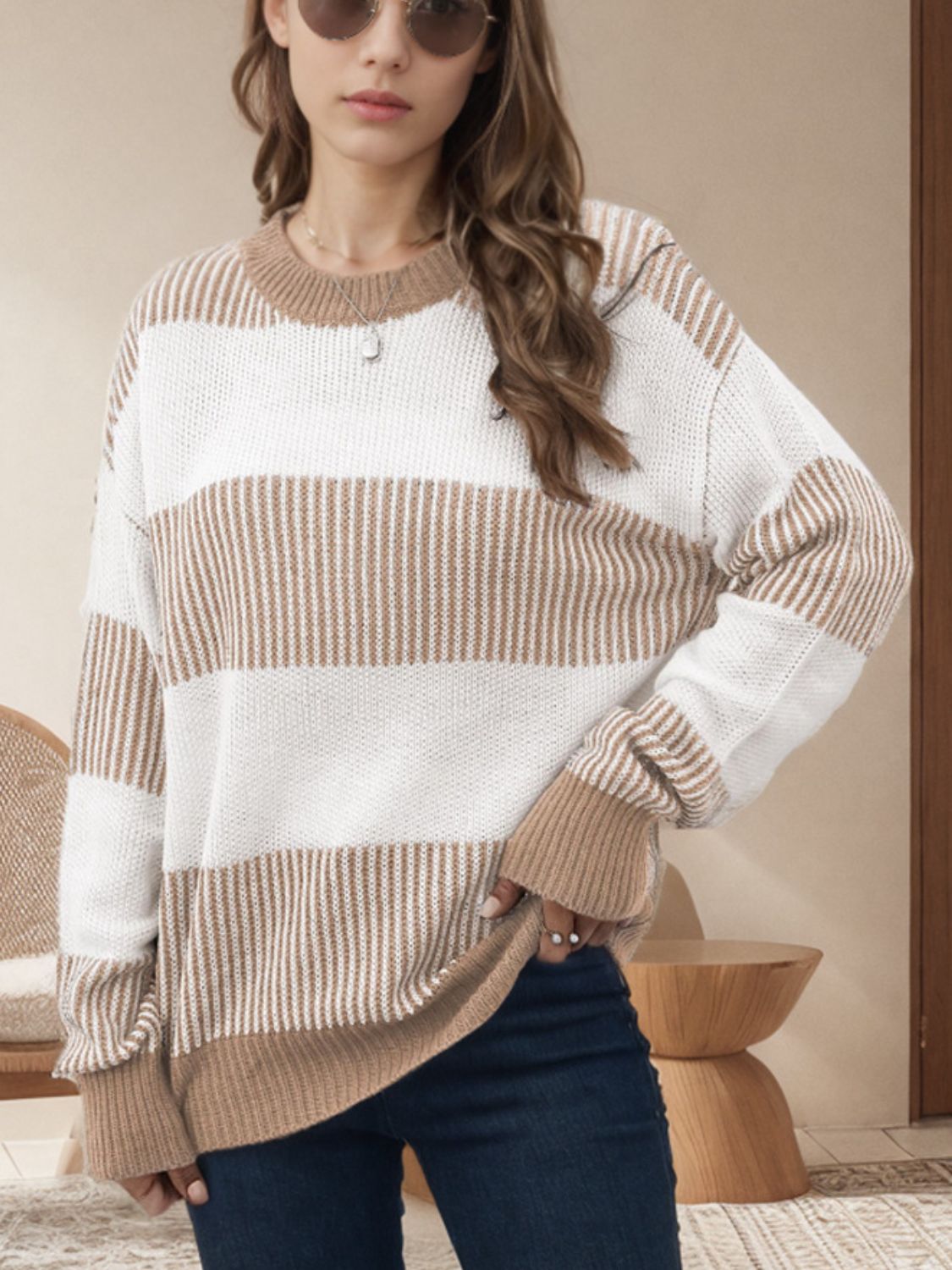 Vintage Inspired Sweater with a Contemporary Edge