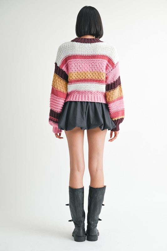 A Vintage Style Sweater with Delicate Timeless Details