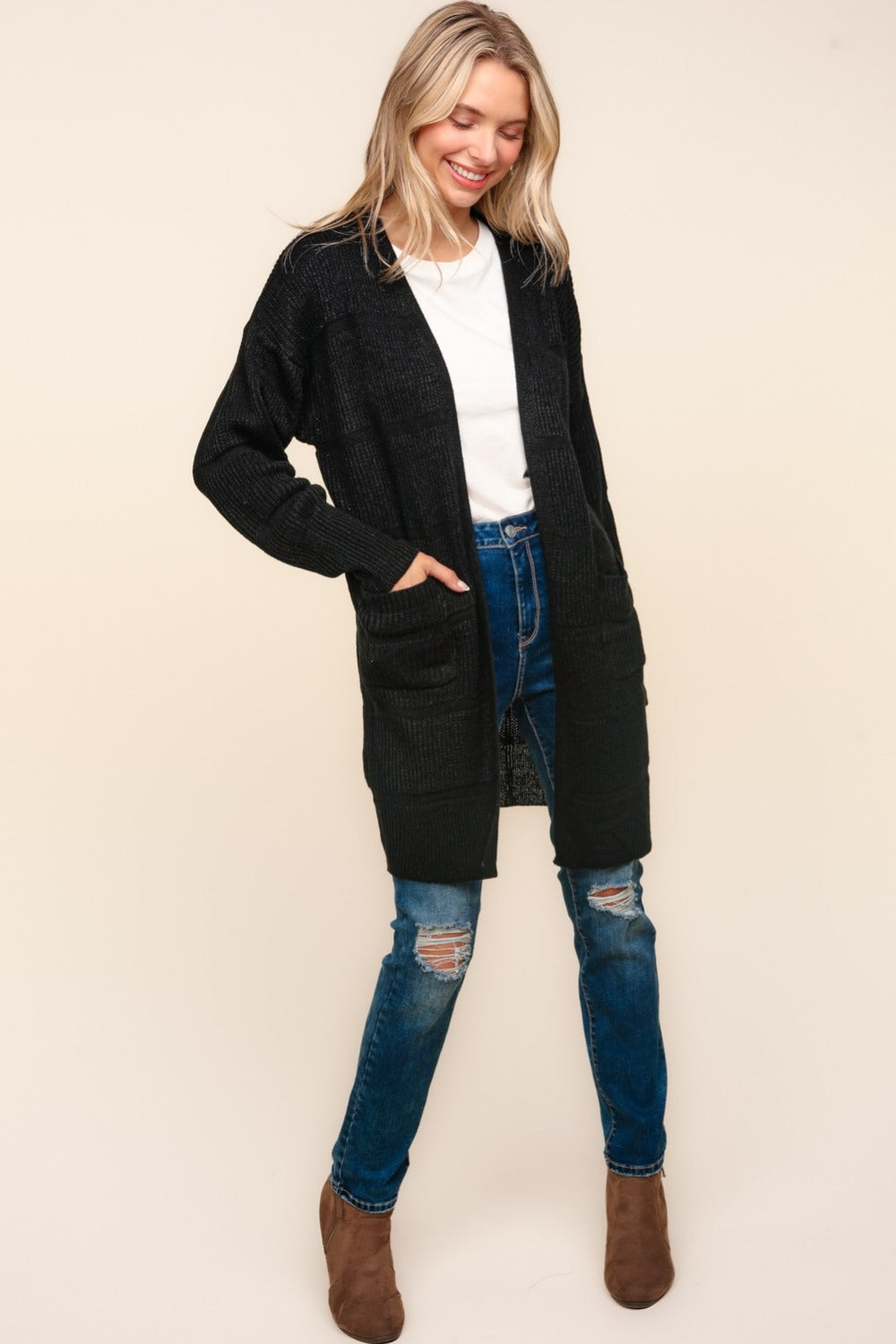 Vintage Inspired Cardigan with a Contemporary Edge