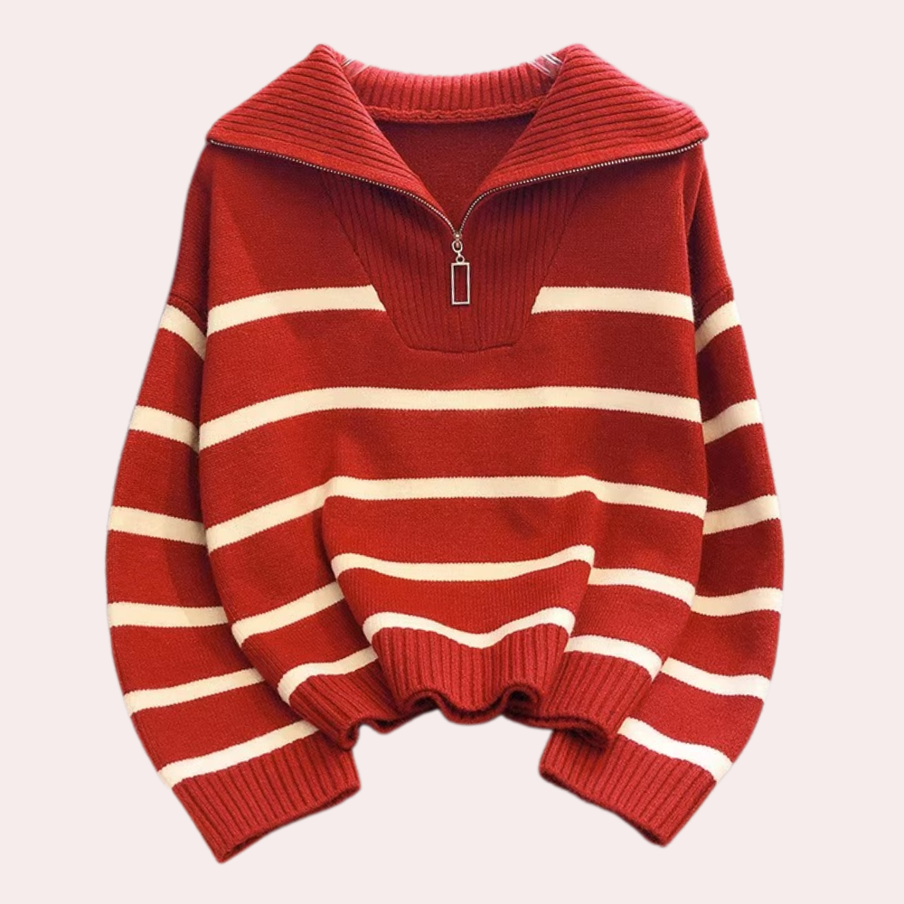 Kauniisti valmistettu Villapaita