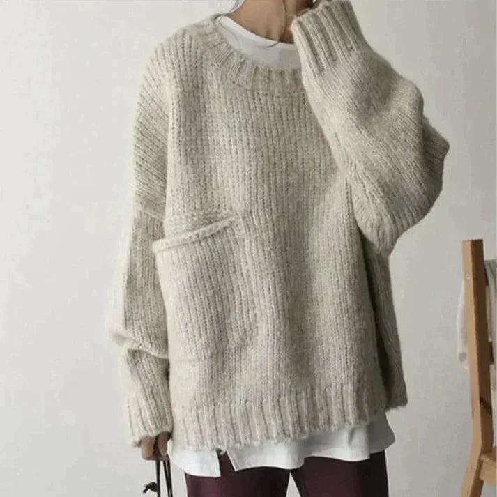 Beautifully Finished Sweater in a Timeless Design