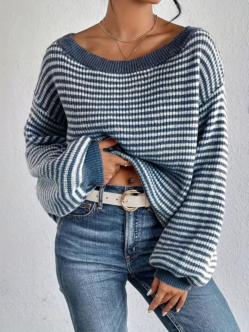 Classic Vintage Sweater with a Flattering Fit