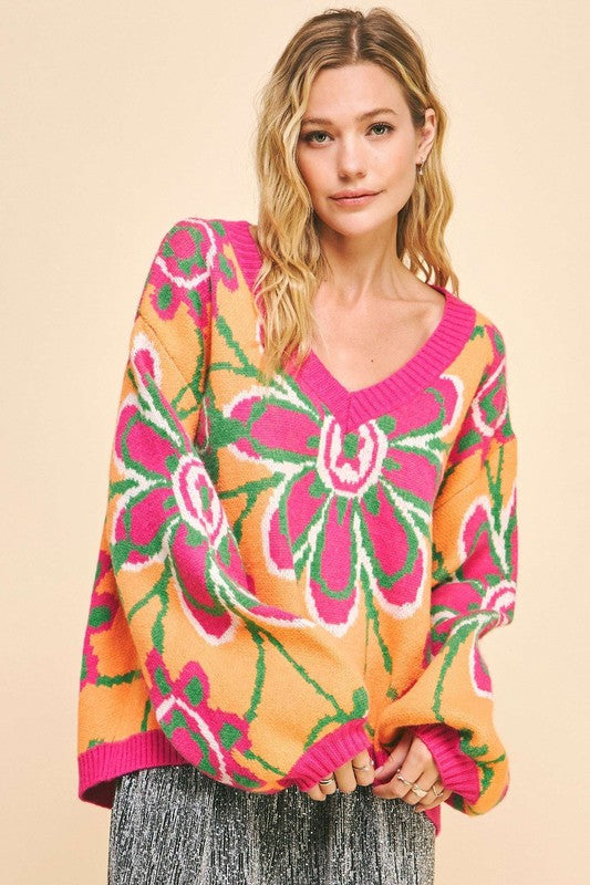 Classic Vintage Sweater with a Flattering Fit