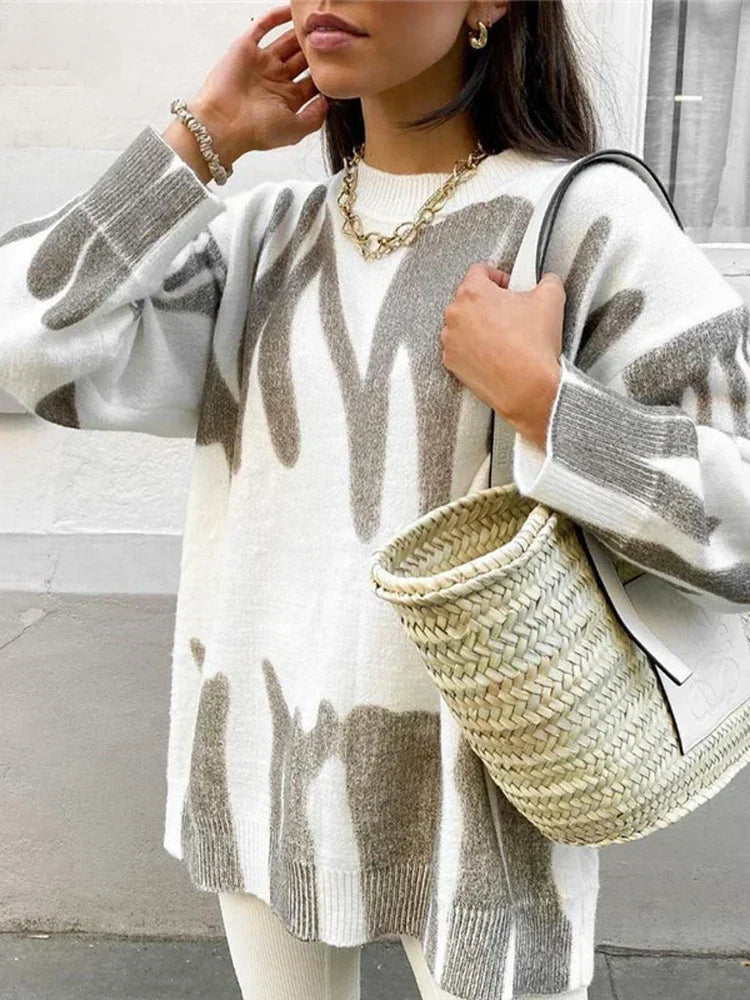 Harkitusti suunniteltu Villapaita