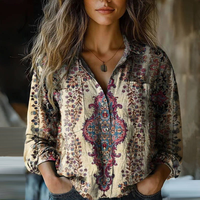 Vintage Inspired Blouse with a Contemporary Edge