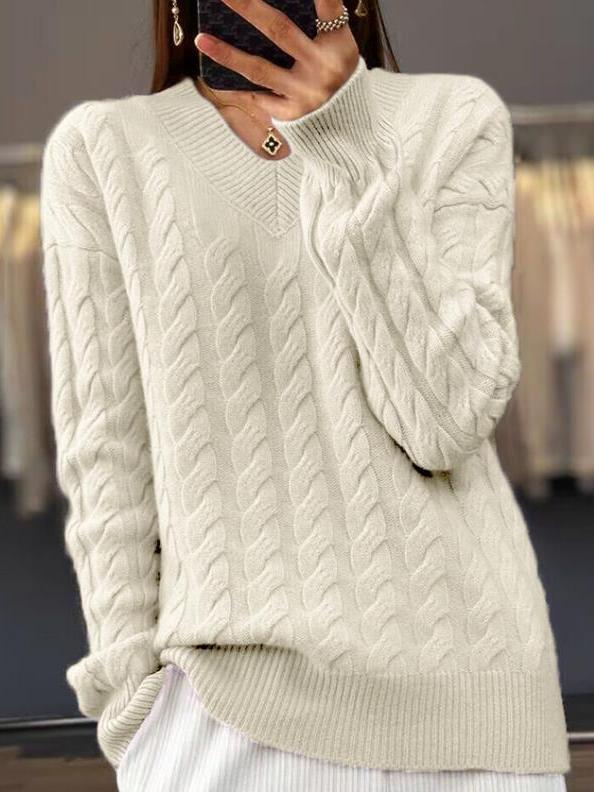 Harkitusti suunniteltu Villapaita