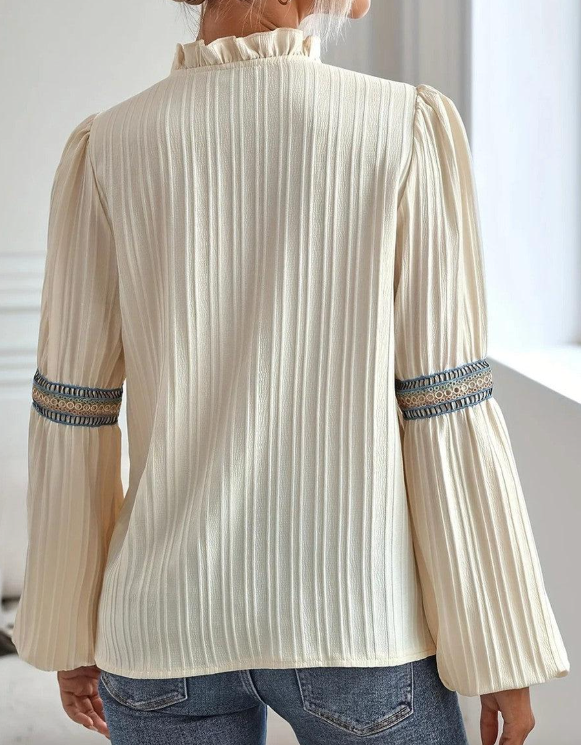 Vintage Inspired Top with a Contemporary Edge