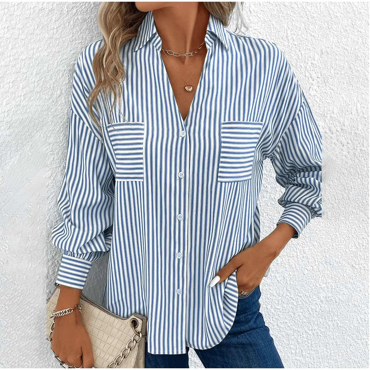 Beautifully Balanced Blouse with Timeless Character
