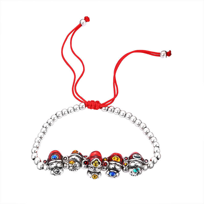 Käsintehty vintage Hopea Rannekoru