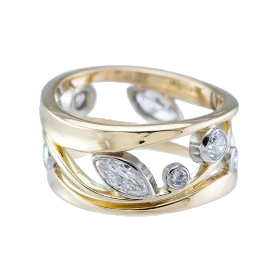 Kaunis Sormus ainutlaatuisella tyylillä