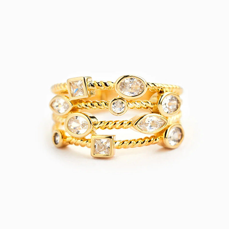 Kaunis Sormus ainutlaatuisella tyylillä