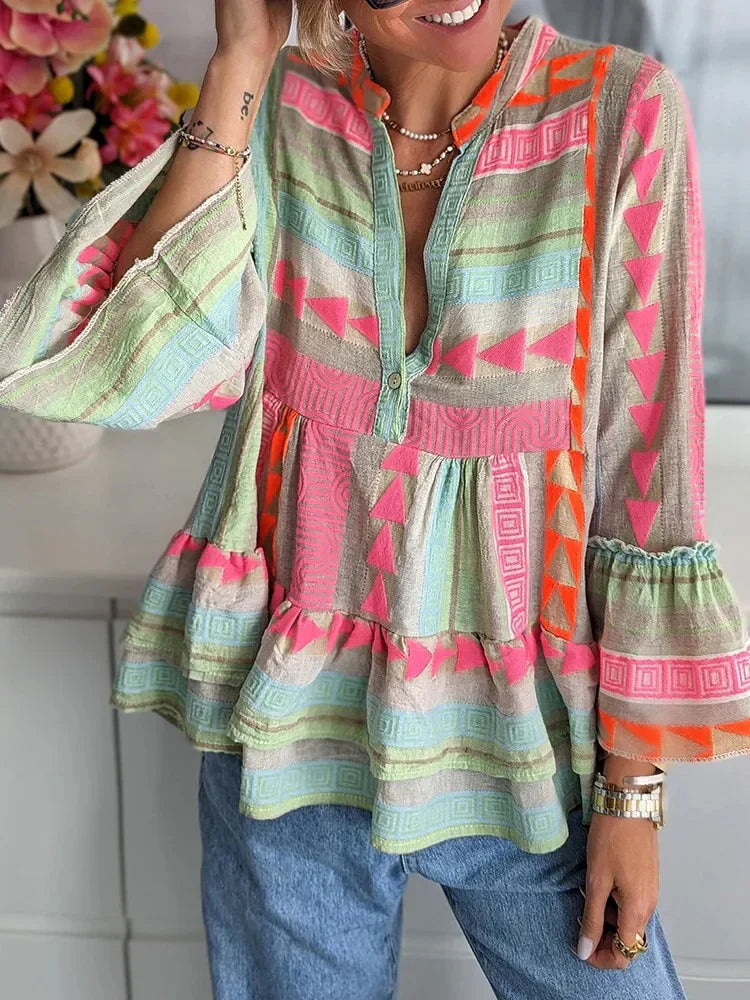 Beautifully Balanced Blouse with Timeless Character