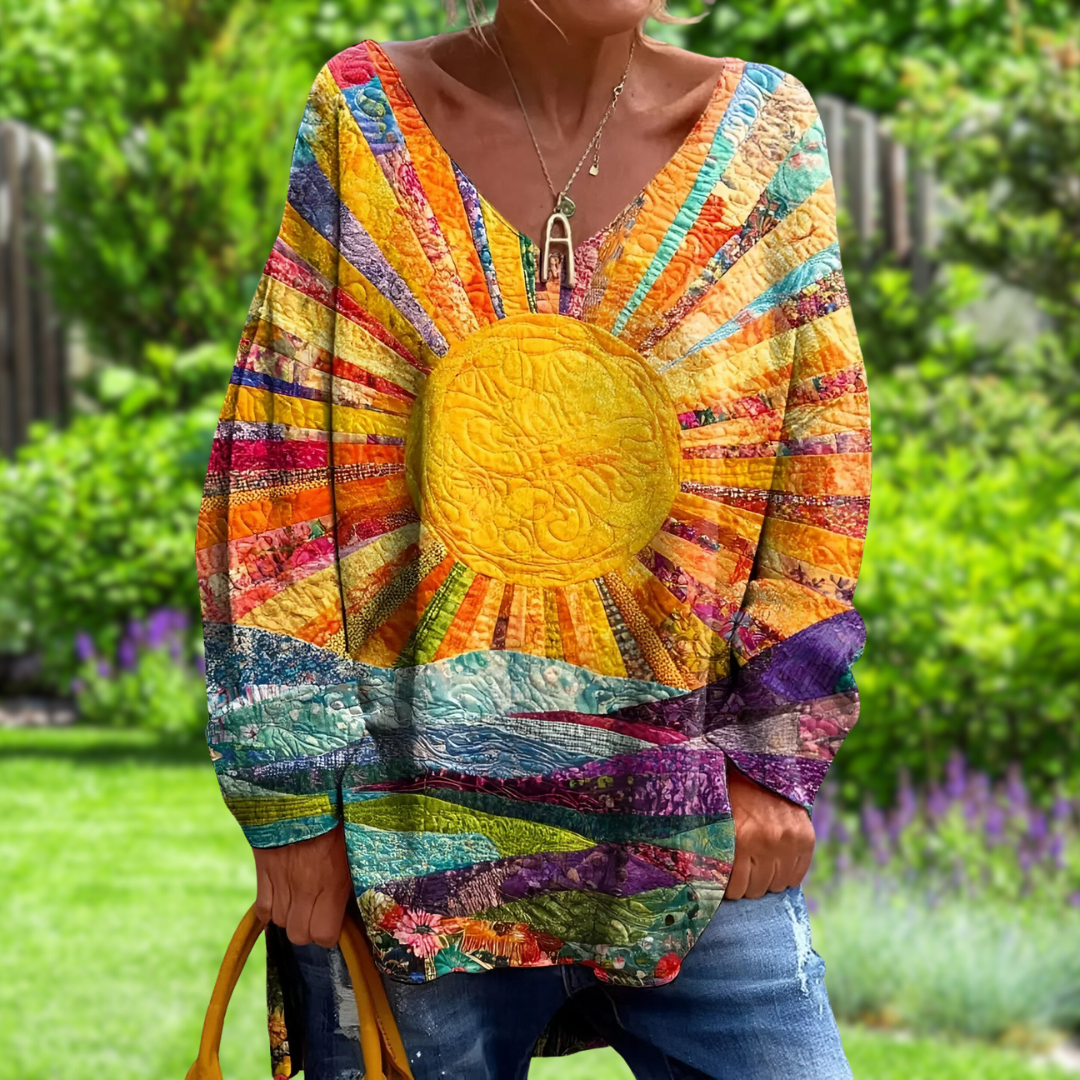 Vintage Inspired Blouse with a Contemporary Edge