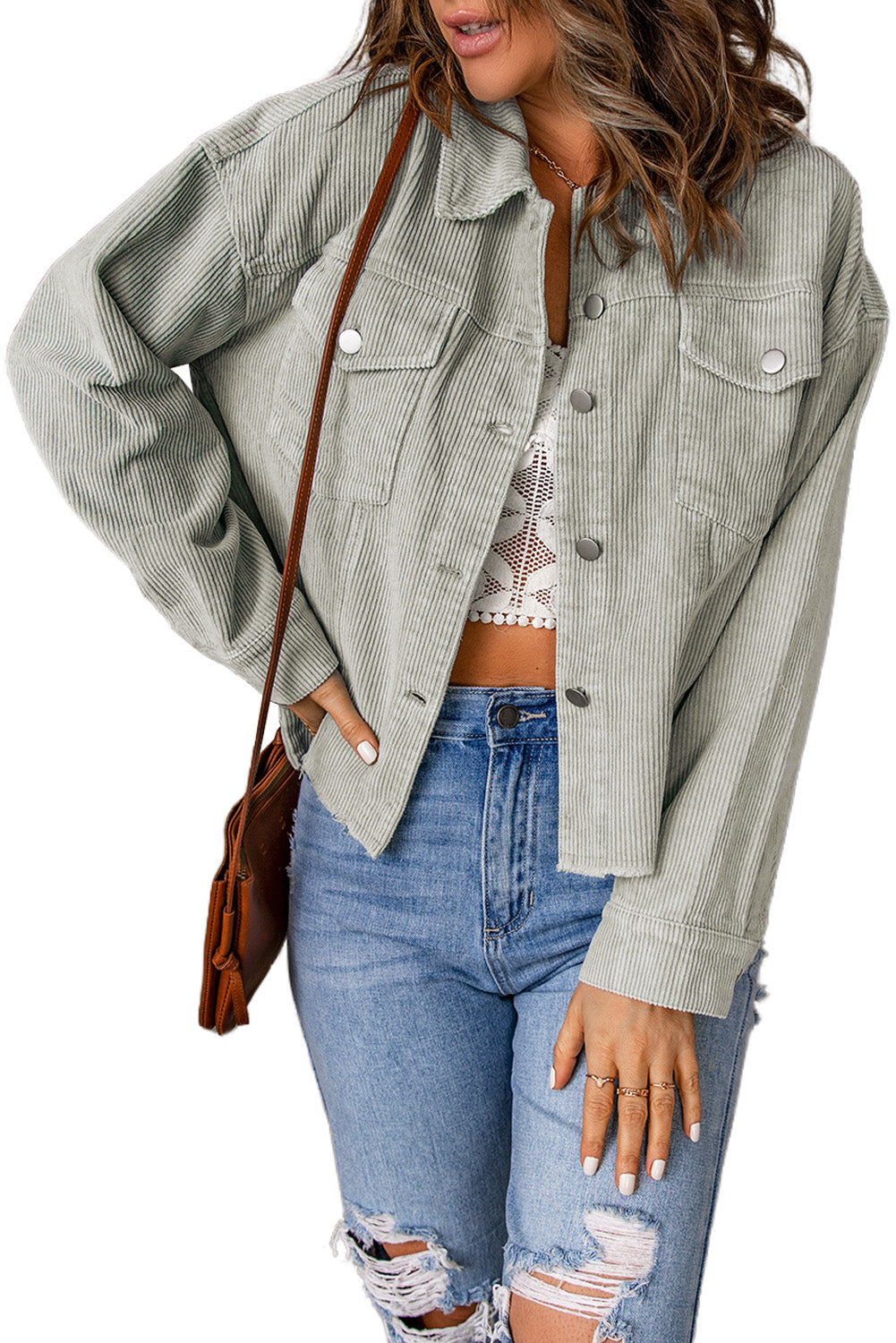 A Vintage Style Jacket with Delicate Timeless Details