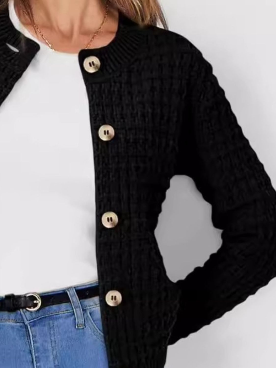 Beautifully Balanced Cardigan with Timeless Character