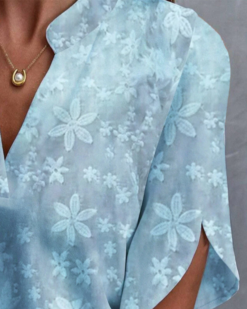 A Vintage Style Blouse with Delicate Timeless Details