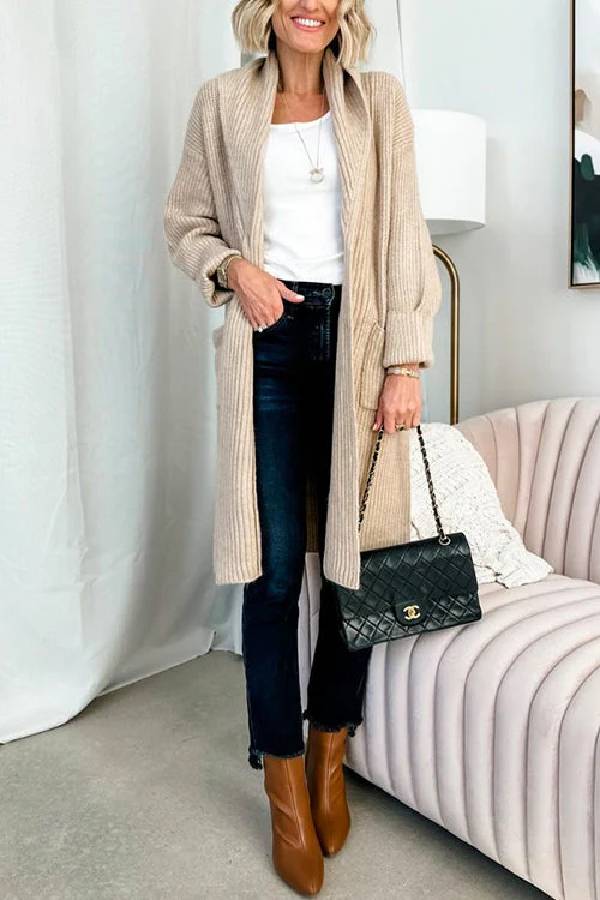 Polished Cardigan with an Effortless Classic Look