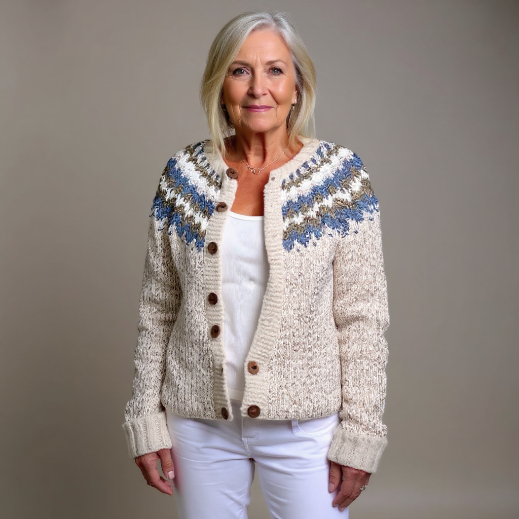 Beautifully Balanced Cardigan with Timeless Character