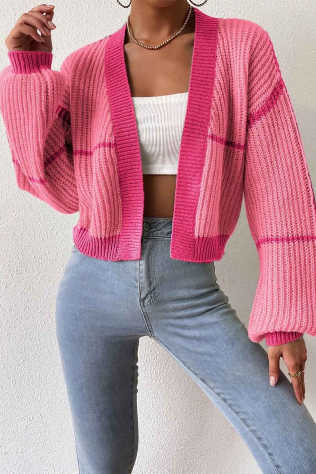 Classic Vintage Cardigan with a Flattering Fit
