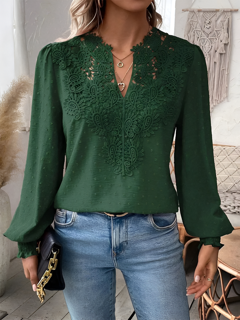 Vintage Inspired Blouse with a Contemporary Edge