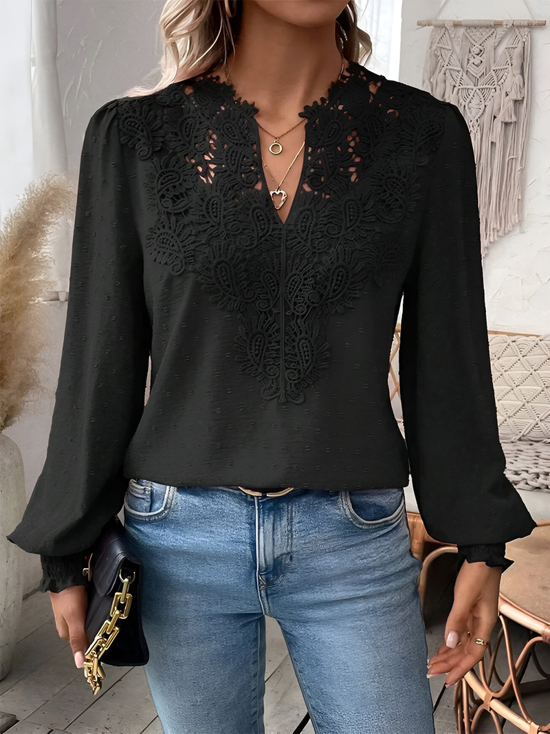 Vintage Inspired Blouse with a Contemporary Edge