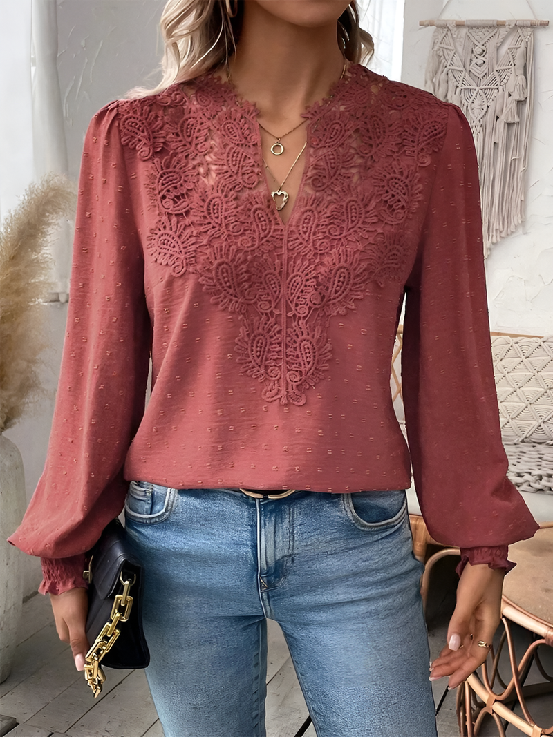 Vintage Inspired Blouse with a Contemporary Edge