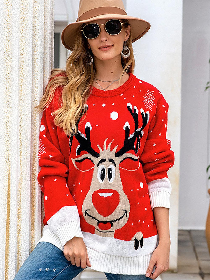 Classic Vintage Sweater with a Flattering Fit