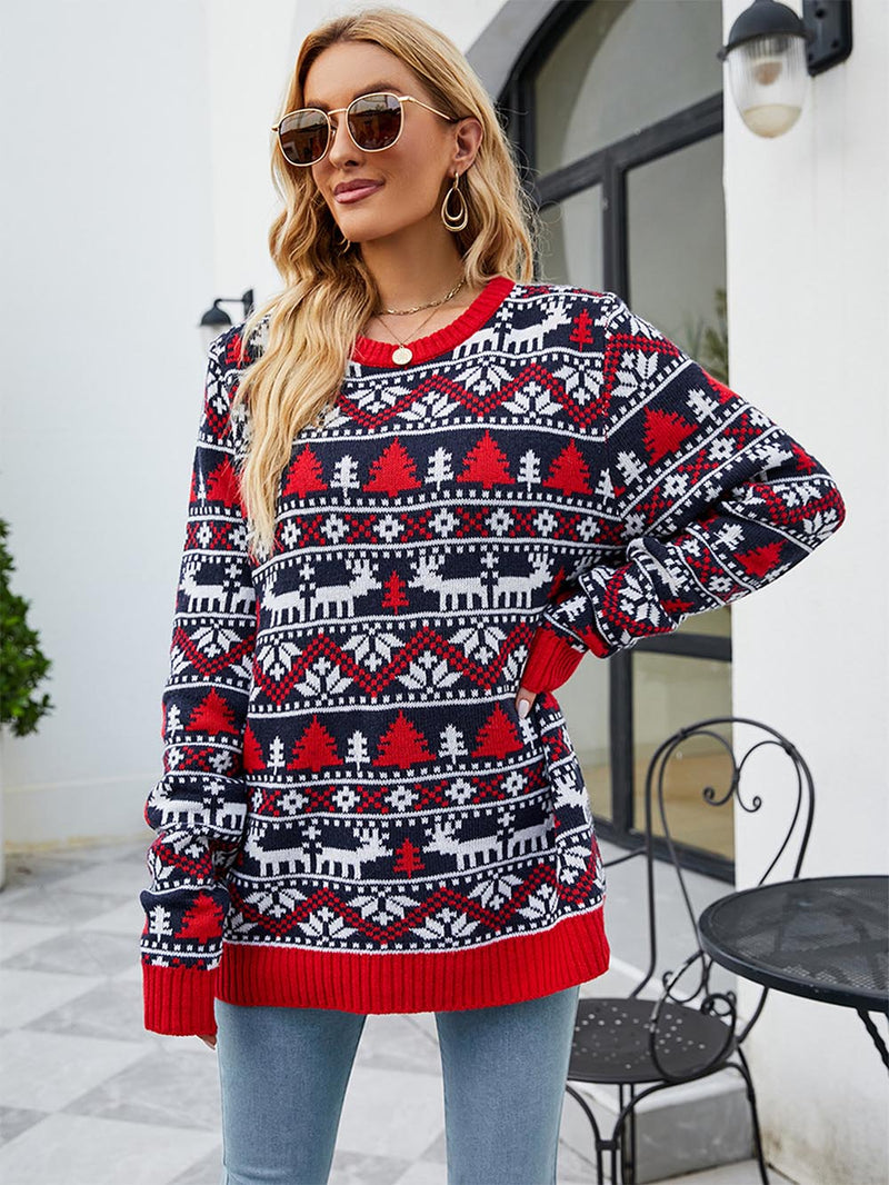 Classic Vintage Sweater with a Flattering Fit