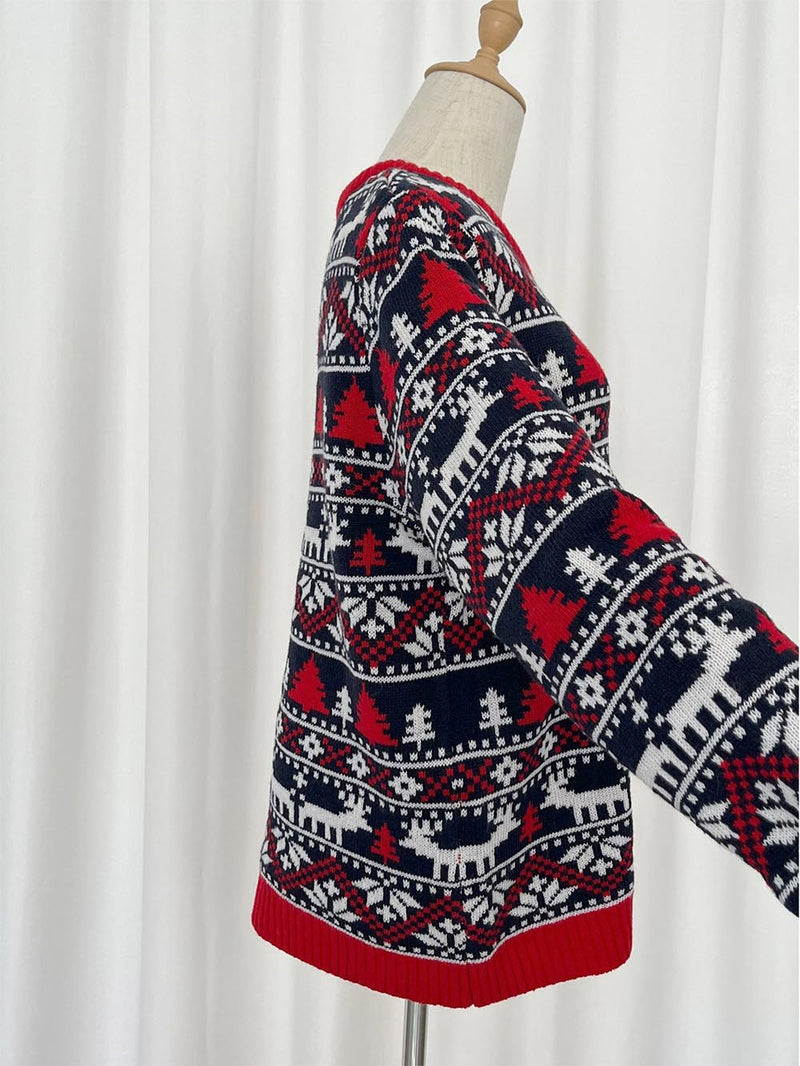 Classic Vintage Sweater with a Flattering Fit