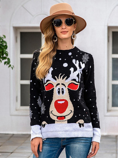 Classic Vintage Sweater with a Flattering Fit