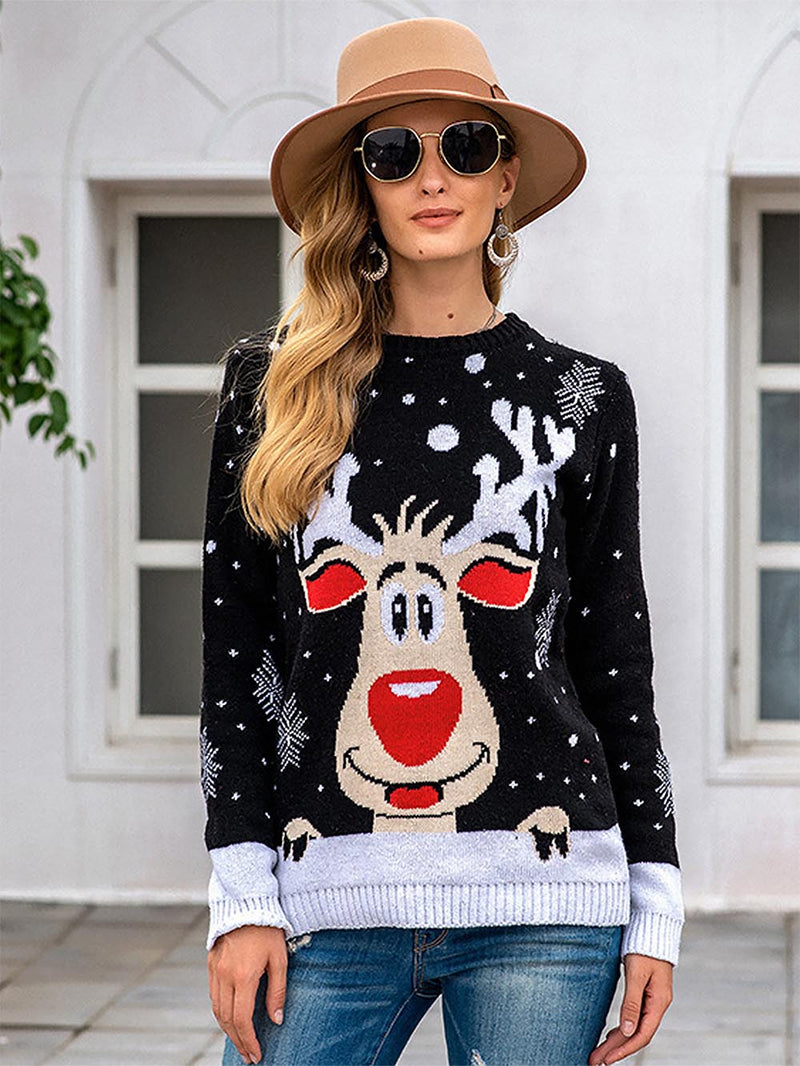 Classic Vintage Sweater with a Flattering Fit