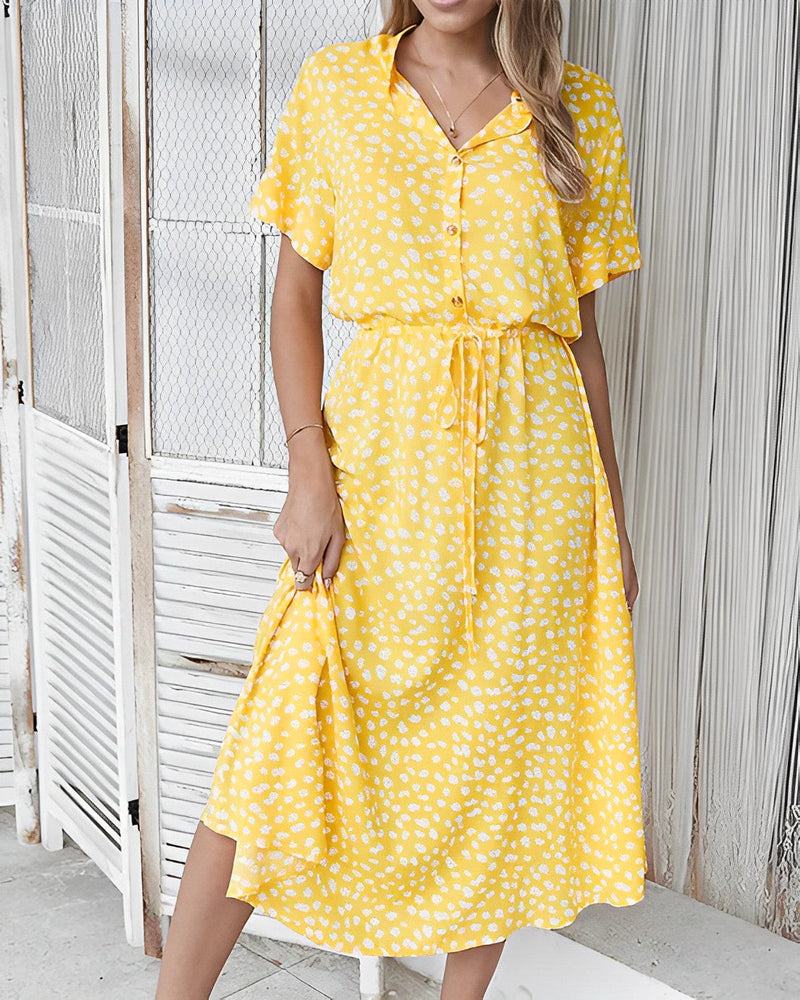Well Tailored Dress with a Graceful Silhouette