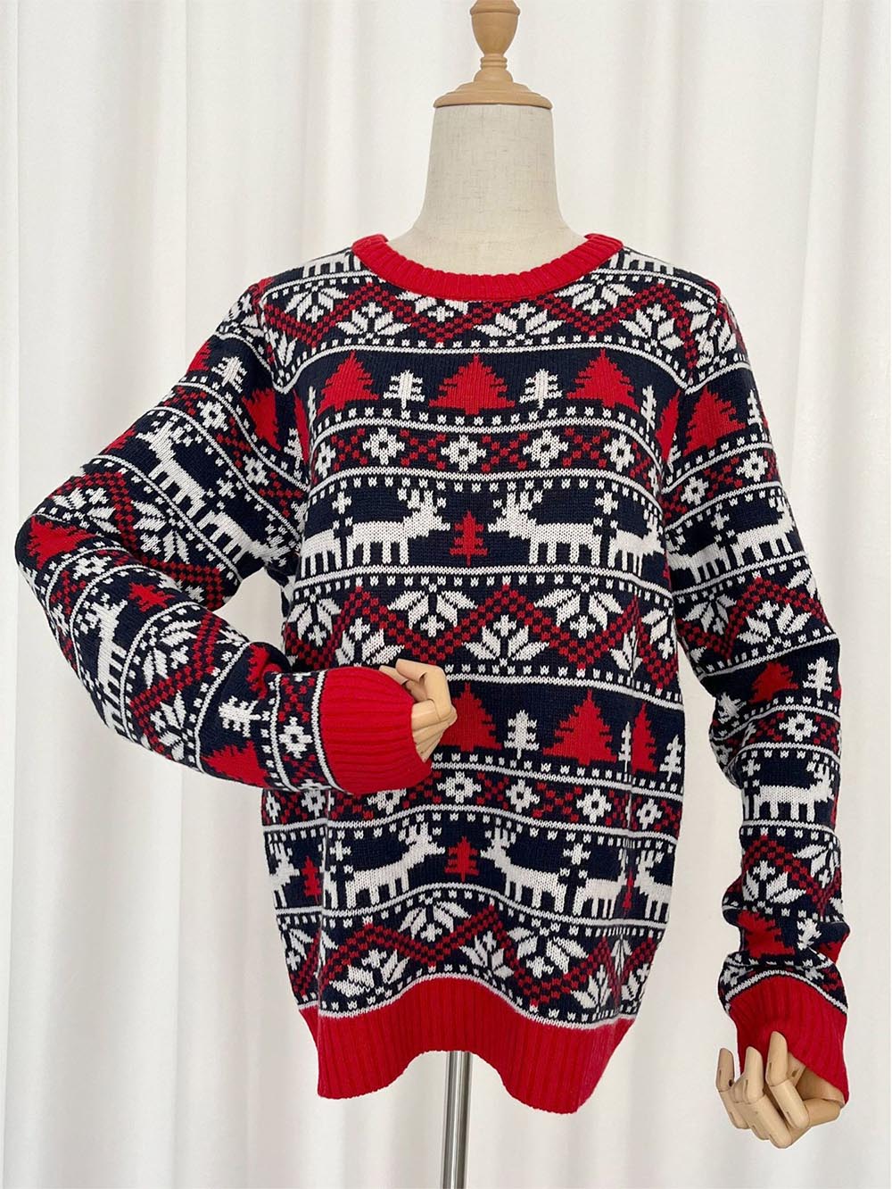 Classic Vintage Sweater with a Flattering Fit