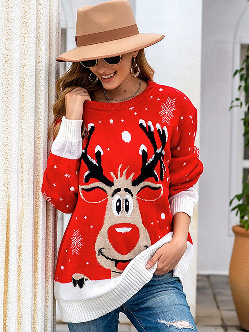 Classic Vintage Sweater with a Flattering Fit