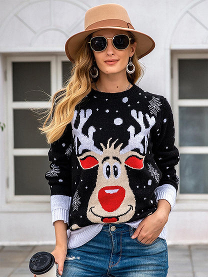 Classic Vintage Sweater with a Flattering Fit