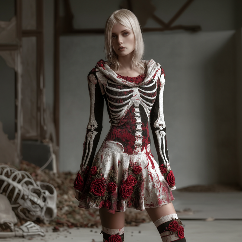 Vintage-inspiroitu Villapaita