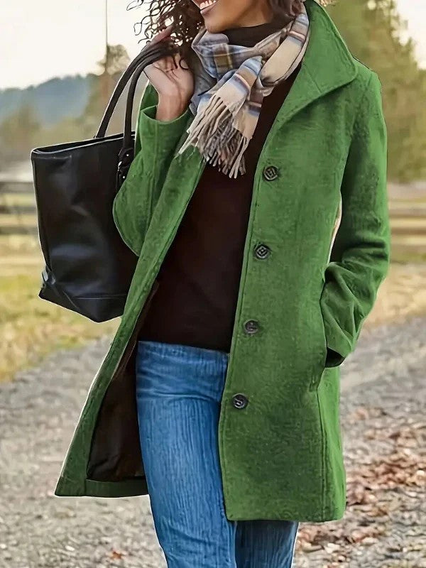 Sophisticated Coat with a Clean Classic Look