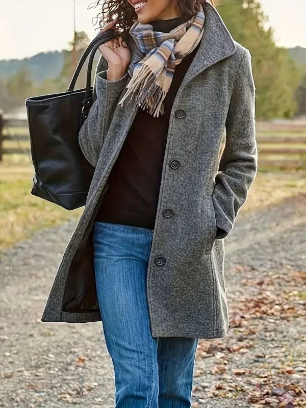 Sophisticated Coat with a Clean Classic Look