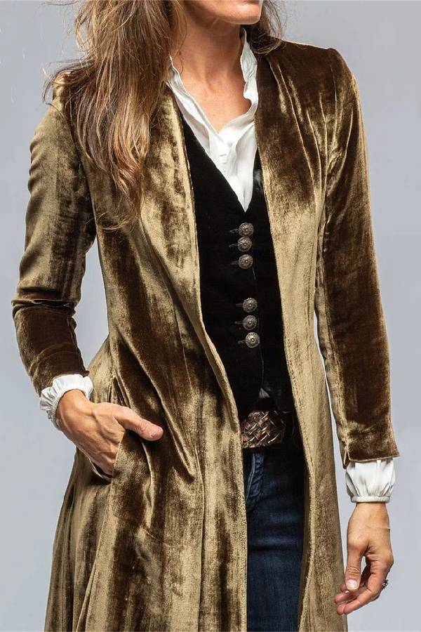 Vintage Inspired Coat with a Contemporary Edge