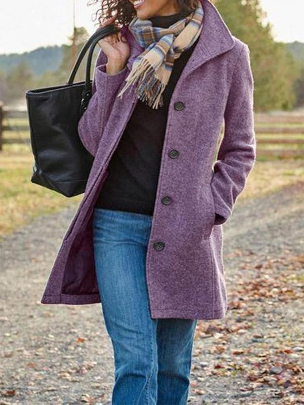 Sophisticated Coat with a Clean Classic Look