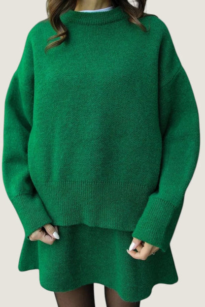 Elena® | Winter set (sweater and matching skirt)