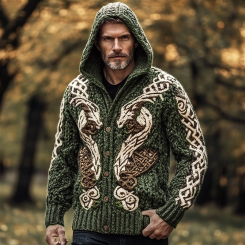 Elegantisti suunniteltu Neuletakki