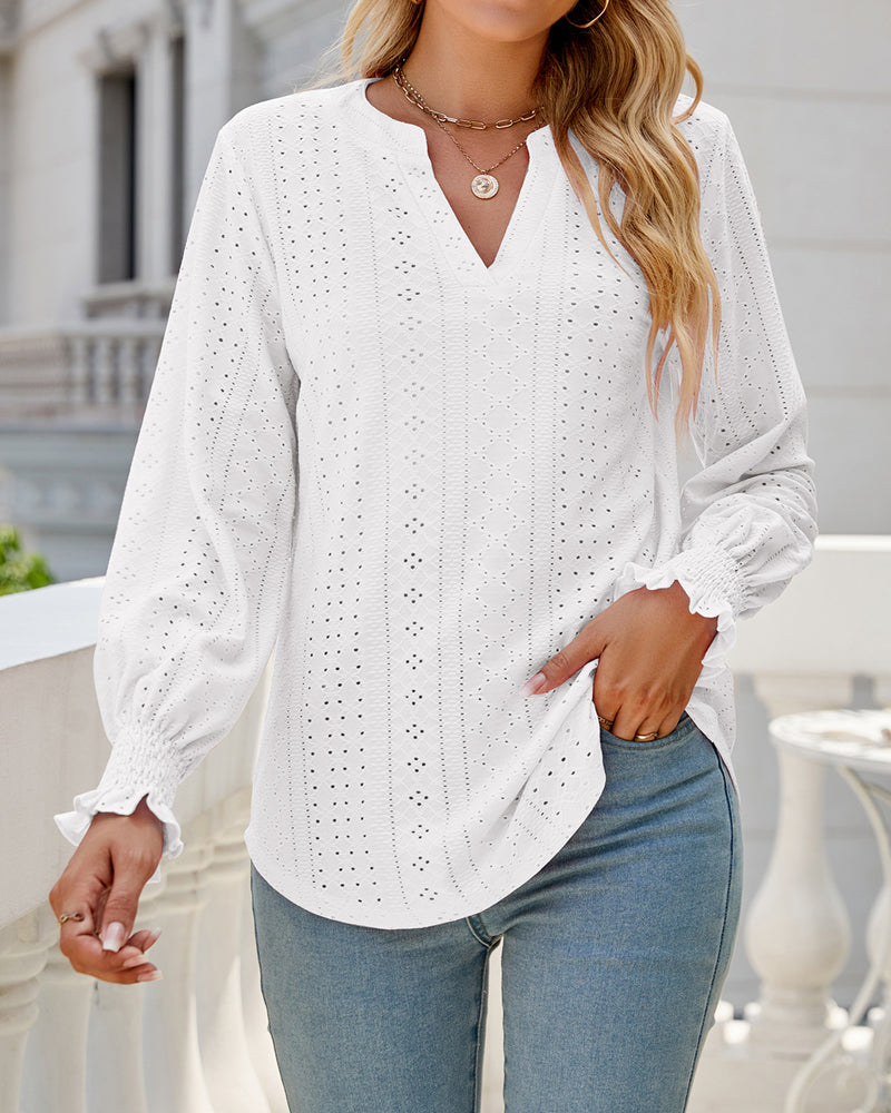 A Vintage Style Blouse with Delicate Timeless Details