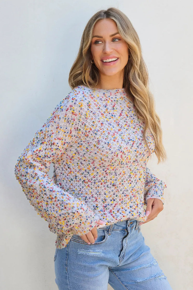 Well Tailored Sweater with a Graceful Silhouette
