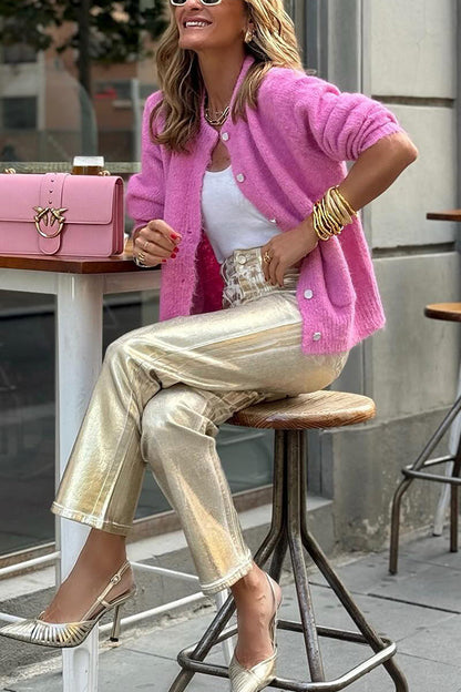 Classic Vintage Cardigan with a Flattering Fit