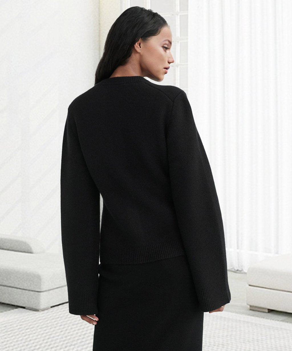 Classic Vintage Cardigan with a Flattering Fit