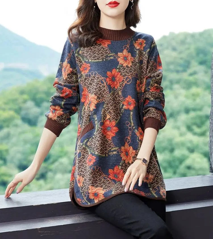 A Vintage Style Sweater with Delicate Timeless Details