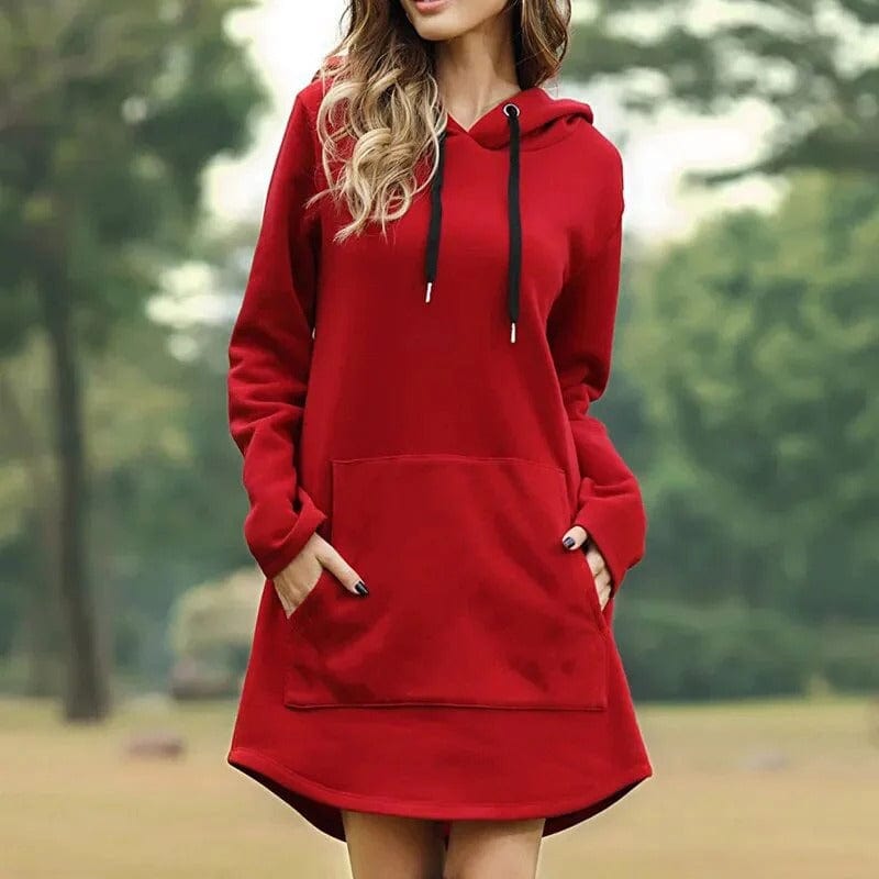 Monica® | Women's hooded sweater dress