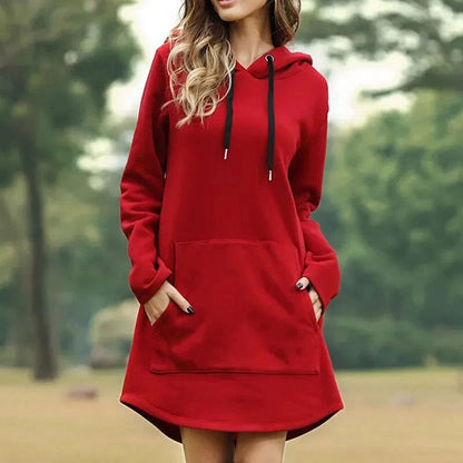 Monica® | Women's hooded sweater dress