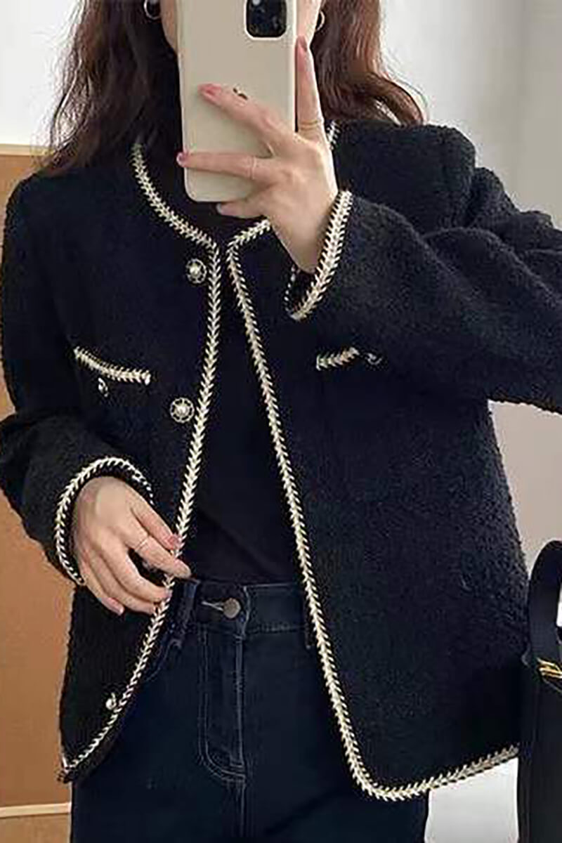 A Vintage Style Jacket with Delicate Timeless Details